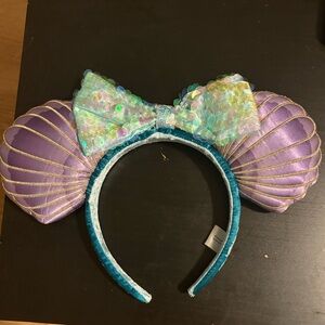 Disney Little Mermaid Princess Ariel Minnie Mouse Ears